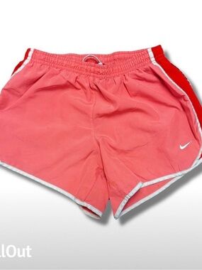 Nike Women’s Coral and Red Athletic Running Shorts